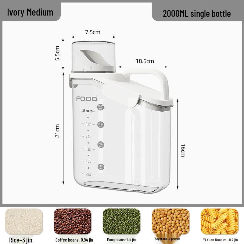 Вращающийся бытовой контейнер для хранения риса и зерна: Герметичное, с отделениями, влаго- и насекомозащищенное ведро