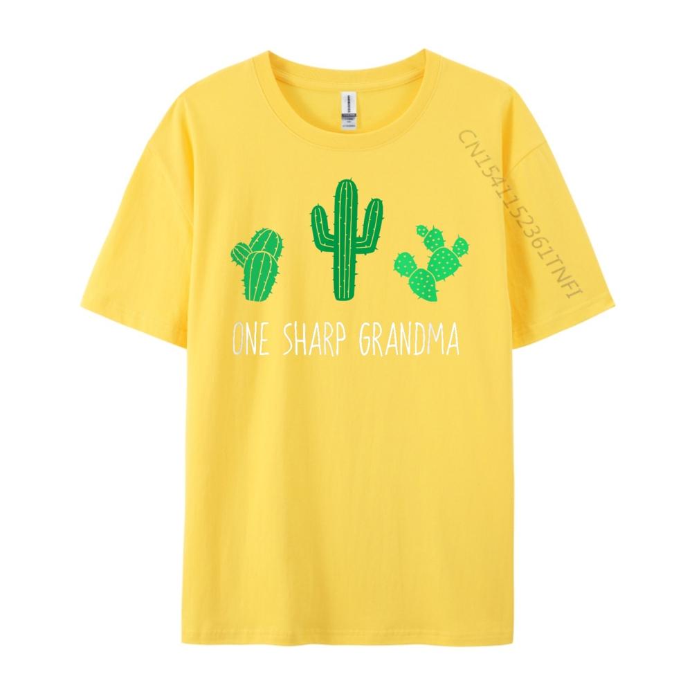 One Sharp Shirt Cute Cactus Cacti Street Wear T Shirt Male Luxury T-Shirt