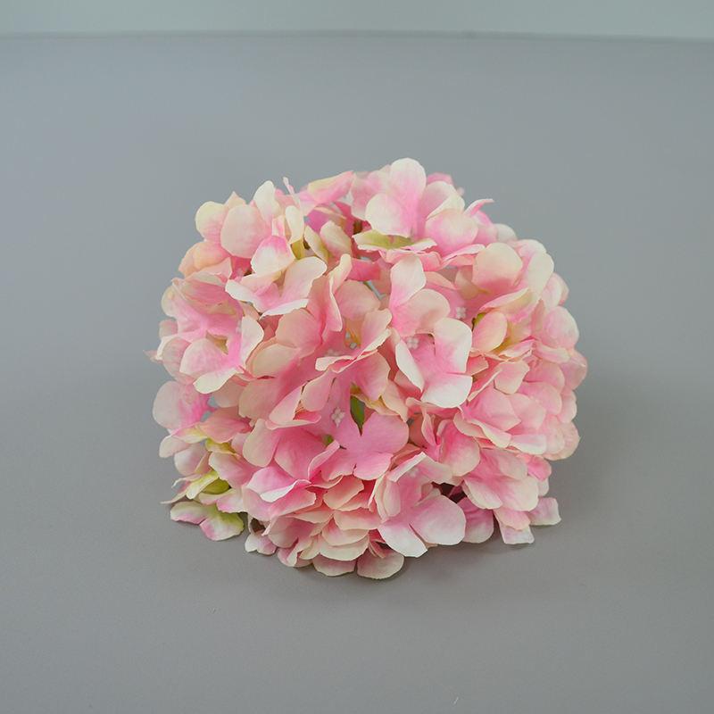 Artificial Flowers Wholesales Silk Large Size Party Decoration European Hydrangea Flowers Heads Artificial Flowers