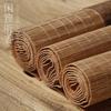 Fabric Bamboo Tea Mat Linen Zen Table Runner Japanese Tea Tray Mat Tablecloth Tea Set Accessories