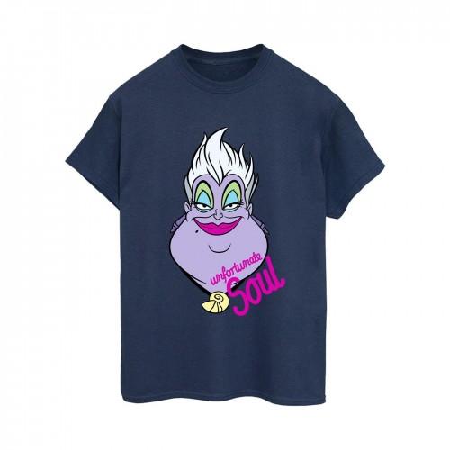 Disney Womens/Ladies Villains Ursula Unfortunate Soul Cotton Boyfriend T-Shirt