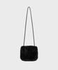 Sinoon Sn Mini Fur Cross Bag (Black)