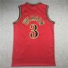 Philadelphia 76ers 3 Allen Iverson Authentic Stitched Mesh Basketball Jersey Men Women Adult Wear
