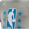 Jordan Letter Logo Print Casual Round Neck Short Sleeve T-Shirt, All-Star 2022 Season Men Tops Dark-Grey DJ8350-084