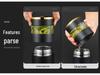 Tazza termica in acciaio inossidabile 316 con display intelligente della temperatura e infusore per tè – Regalo aziendale ideale