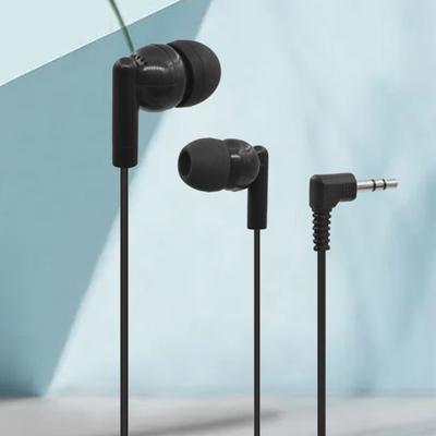 102 kabelgebundener Kopfhörer, durchsichtig, ergonomisch, PVC, 3,5 mm, bewegliche Spule, In-Ear-Ohrhörer, Kopfhörer für Telefon