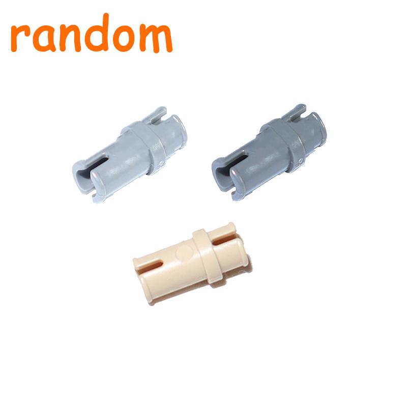 Non-Toxic Connector Bolt Pin With Friction Peg Cross Axle Building Block Bricks Technical Accessories Moc Parts Assemble Particles Toy