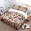 Makeup Tools Pattern Bedding Set Bedding Duvet Cover Set Duvet Cover Pillowcases (1 * Duvet Cover 2 * Pillowcases, without duvet insert)