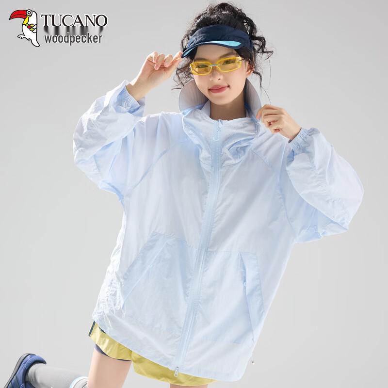 TUCANO Unisex Lightweight Hooded Sun Protection Jacket XS