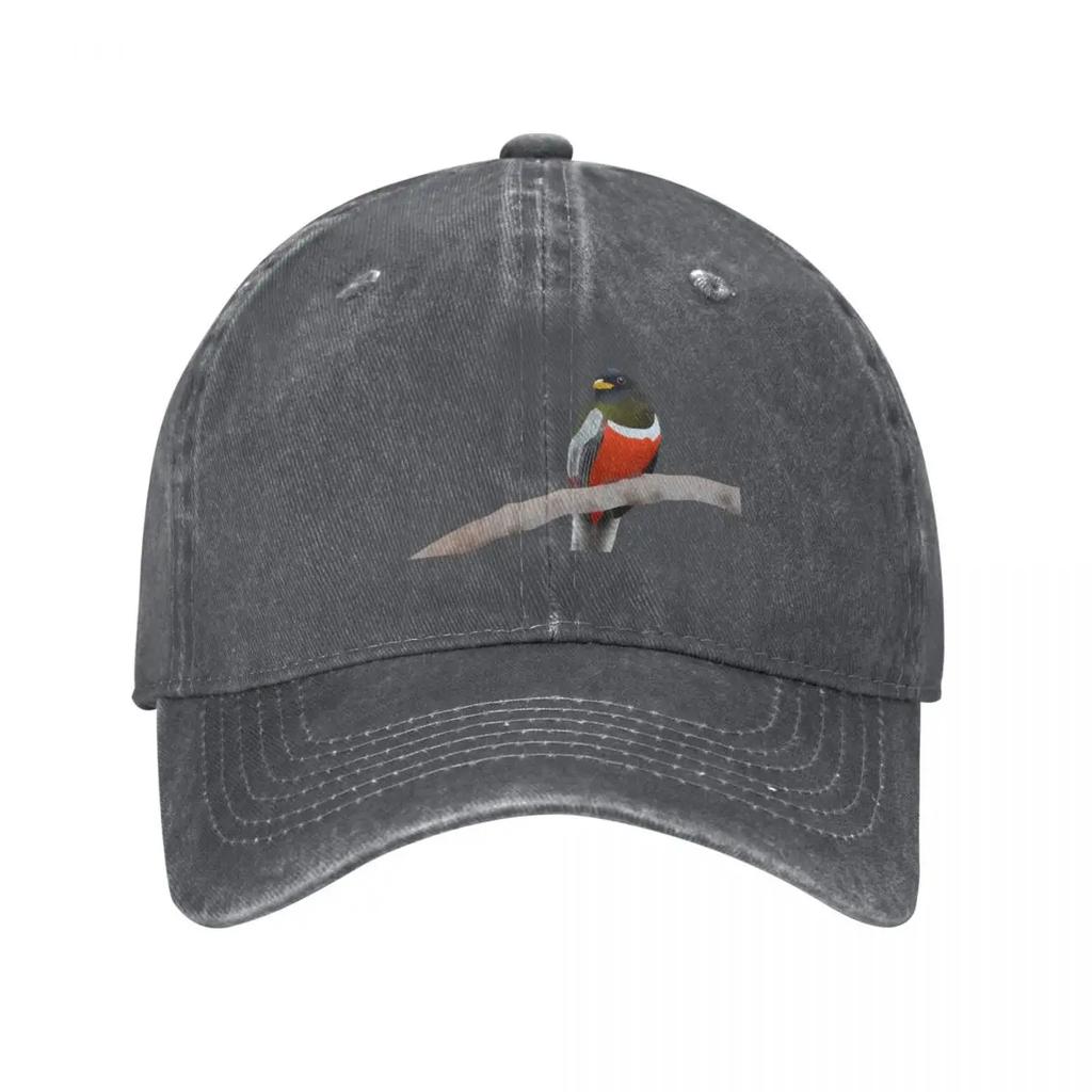 Elegant Trogon Baseball Cap Hats On Offer Custom Cap Beach Outing Luxury Cap Unisex Hats Womens