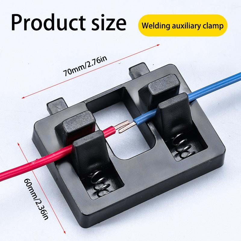 Wire Welding Clamp Professional Adjustable Portable Soldering Fixture Spring Design Quick Clamp Release Soldering Iron Brazing