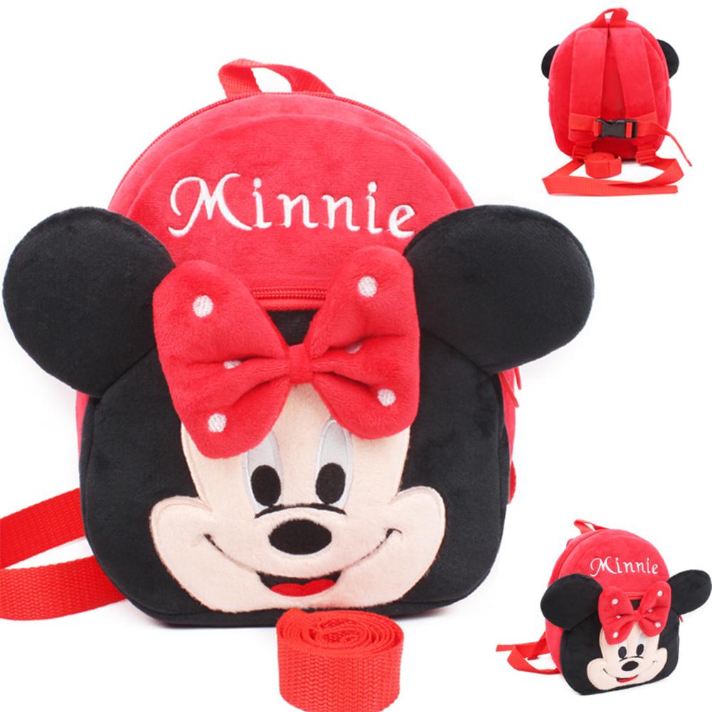 Anti Lost Cartoon Plush Backpack Satchel Child Decompression Strap Plush Toys
