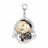 Clorinde Neuvillette Lyney Wriothesley Arlecchino Navia Cosplay Anime Costume Keychain Key Accessories Pendant