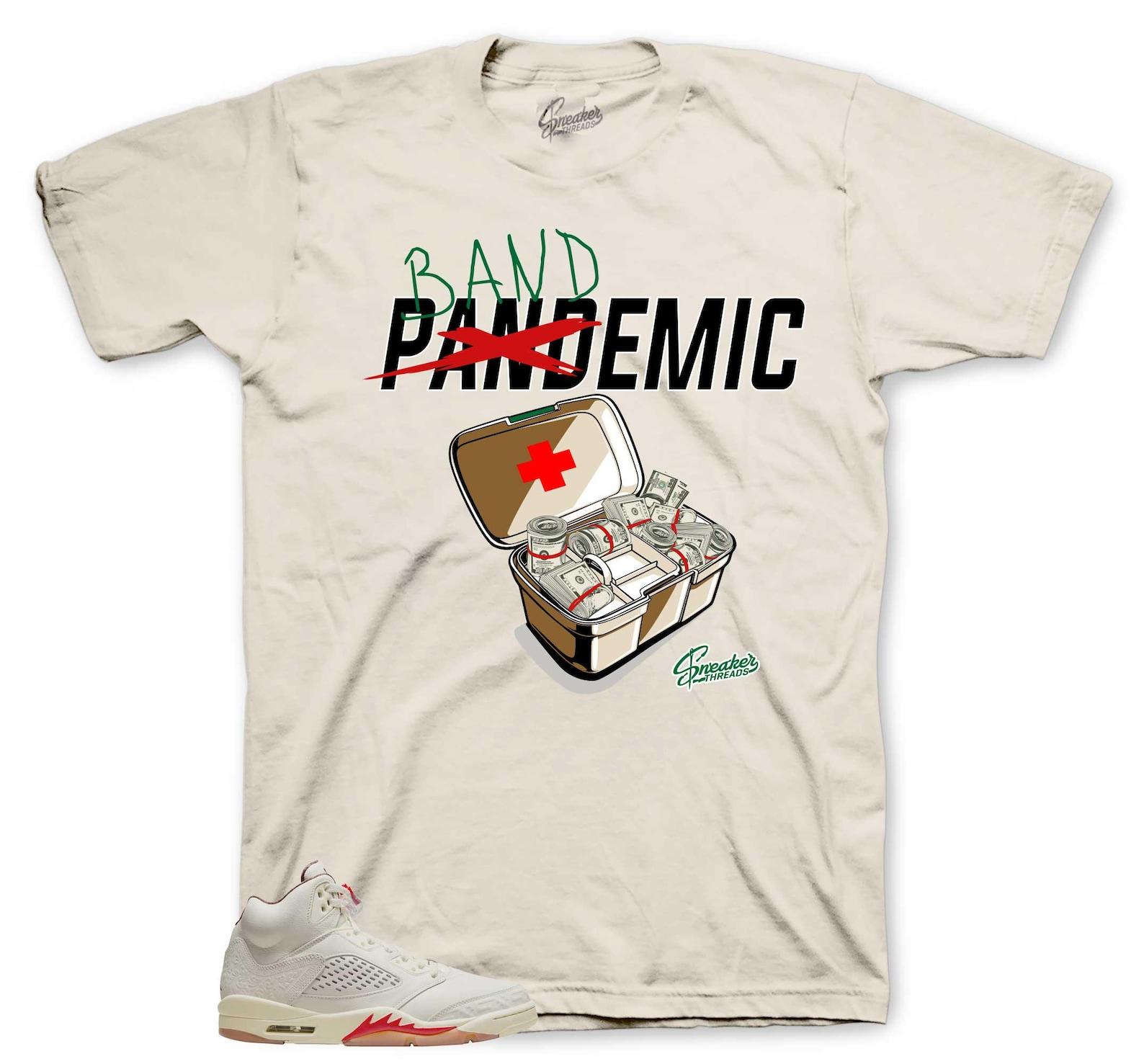 Sneaker Tees To Match Retro 5 El Grito AJ5 - Bands Shirt 2XL