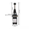 1pc Cross Master Switch XD2-PA24/PA14 Self-locking Rocker Switch Power Tools Replacement For Industrial Applications