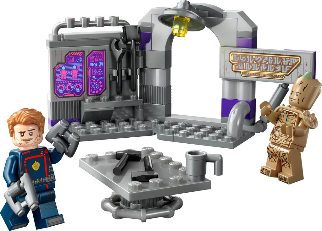 LEGO Super Heroes Marvel Guardians of the Galaxy Secret Hideout 76253 Toy Blocks Gift Space American Comic Superhero Boys Ages 7 and Up