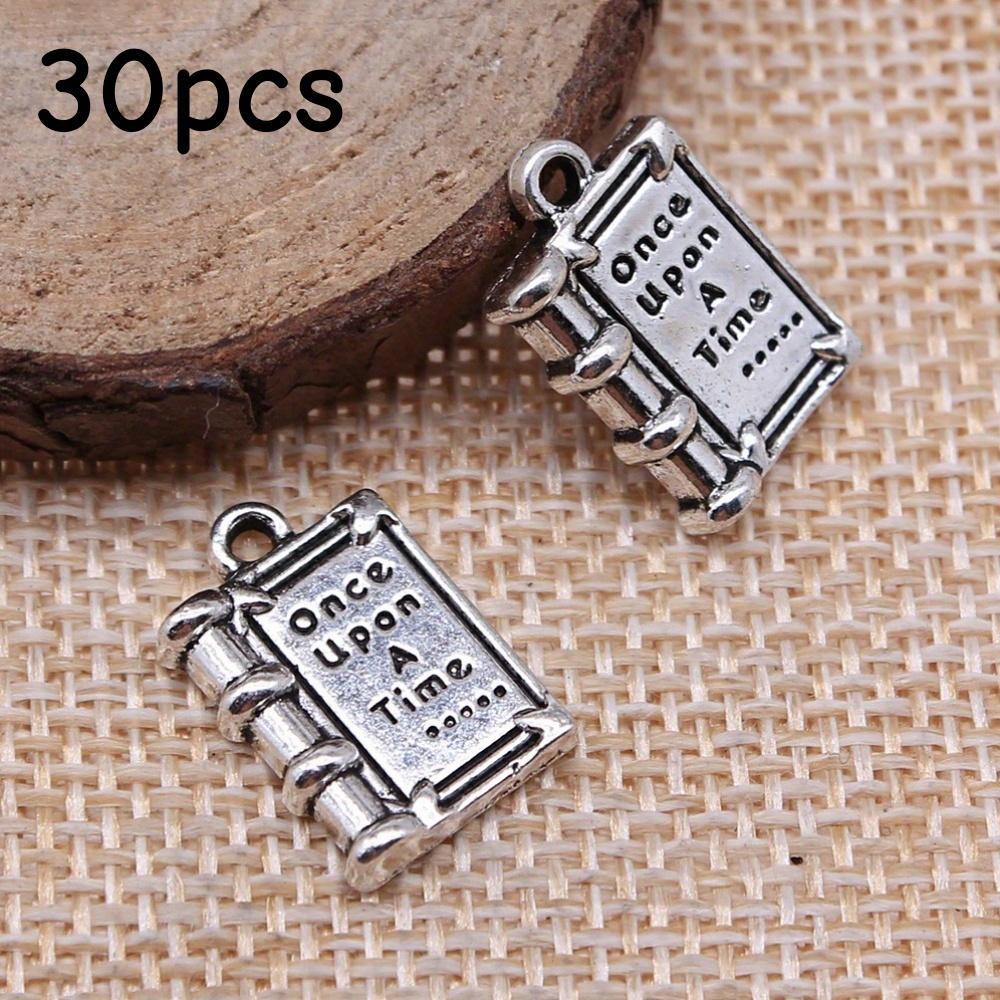 30pcs Storybook Pendant DIY Handmade Ladies Bracelet Necklace Accessories Accessories, Handmade Crafts, DIY Jewelry Making, Styl 30pcs
