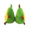 Reversible Avocado Plush Toy Soft Fruit Pillow Doll for Baby Girl Birthday Christmas Gifts