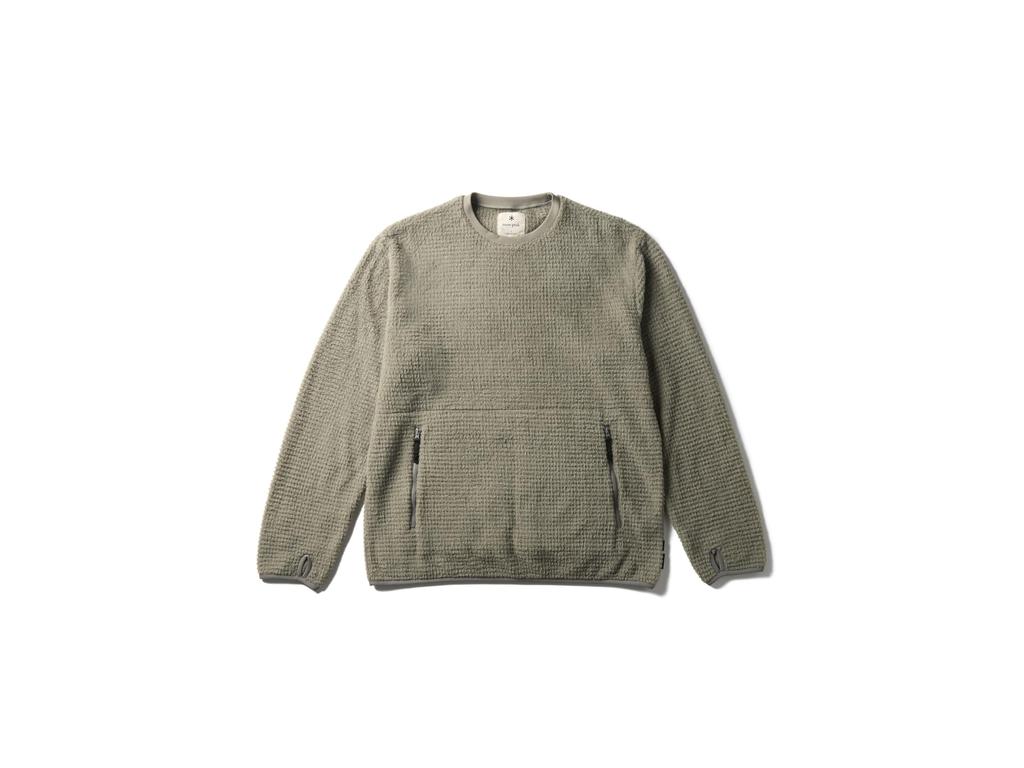 Snow Peak Thermo Control Pullover XL SW-25AU005, Men's/Women's Gray,