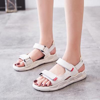 2025 Summer Shoes Women Sandals Flat Soft Fashion Brand Ladies Sandals Summer Holiday Sandal A44330