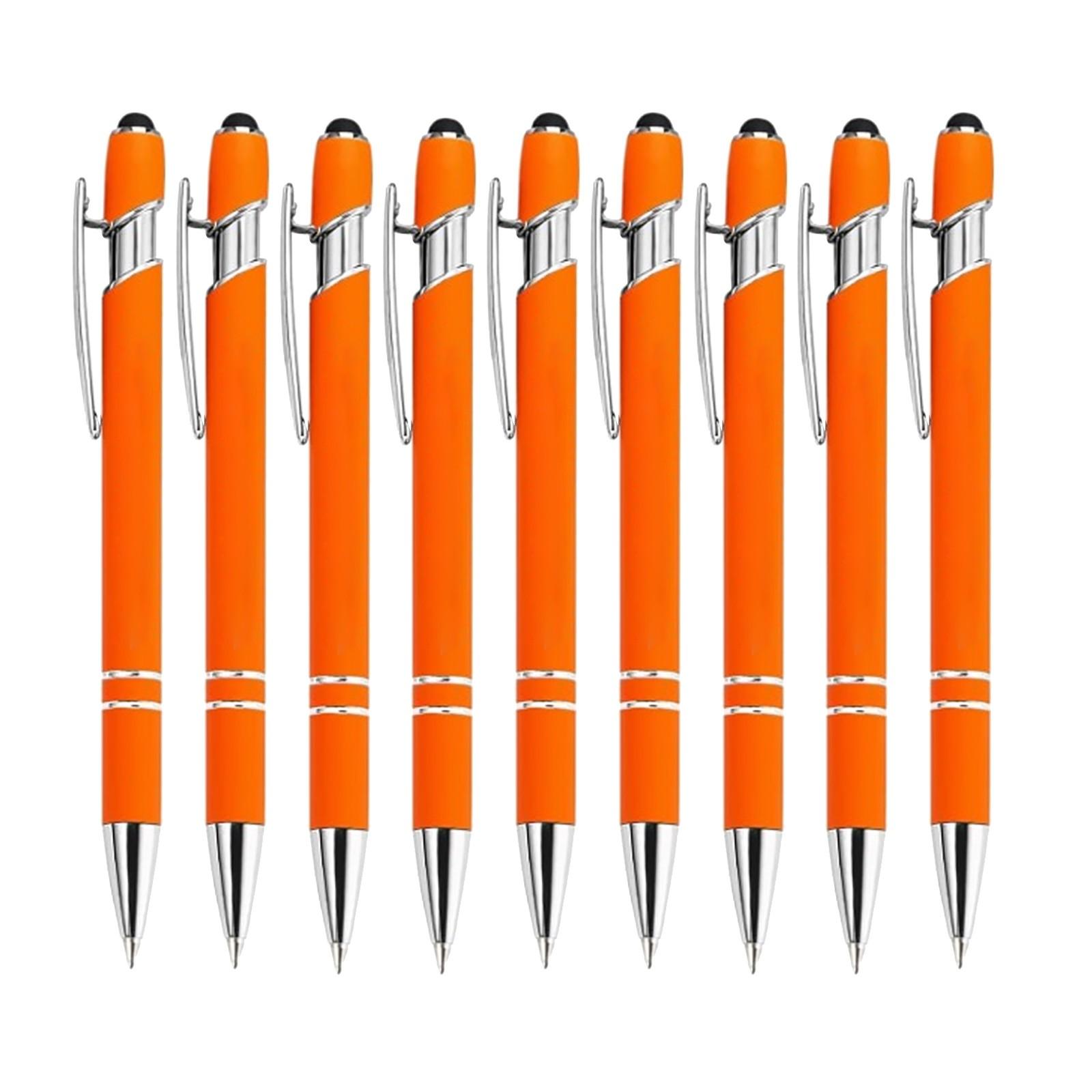 

10 шт. персонализированная шариковая ручка с гравировкой персонализированный подарок на годовщину для мужчин и женщин 15 мл One Size шафрановый