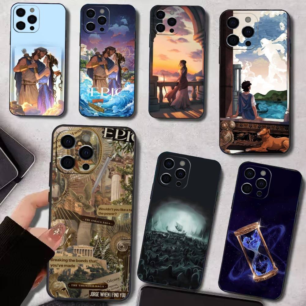 E-Epic The Musical Phone Case For iPhone 17,16,15,14,13,12,11 Plus,Pro Max,XS,Soft Silicone Black Cover
