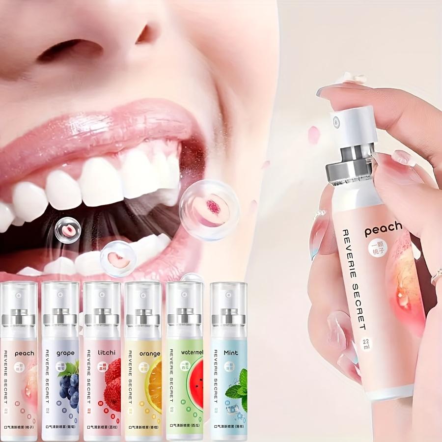 Mint Oral Spray 20ml Antibacterial Breath Freshener for Adults, Long-Lasting Freshness