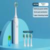 Coffret cadeau brosse à dents électrique rechargeable à ultrasons et fil dentaire
