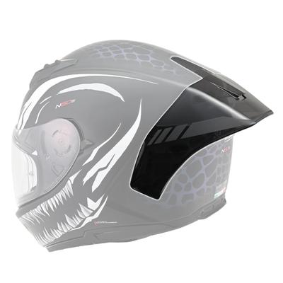 Spoiler para Capacete de Motocicleta NOLAN N60-6/Sports RAS Spoiler, Fumaça Escura, 47282
