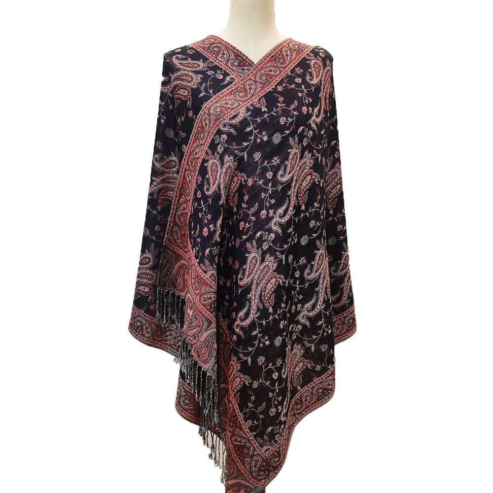 All-Match Long Scarf Paisley Pashmina Fashion Hijab