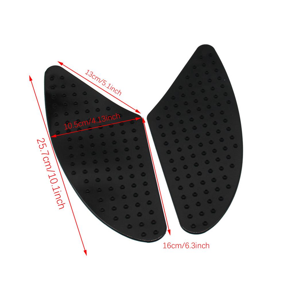 

Боковая защита бака мотоцикла, 2 шт., противоскользящая защита, боковая накладка на колено, наклейка, наклейки для мотоцикла, самоклеящиеся для