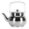 Hammered Finish Stainless Steel Teapot 1L Capacity Stovetop Tea Kettle Serving Tea Pot  Home Use