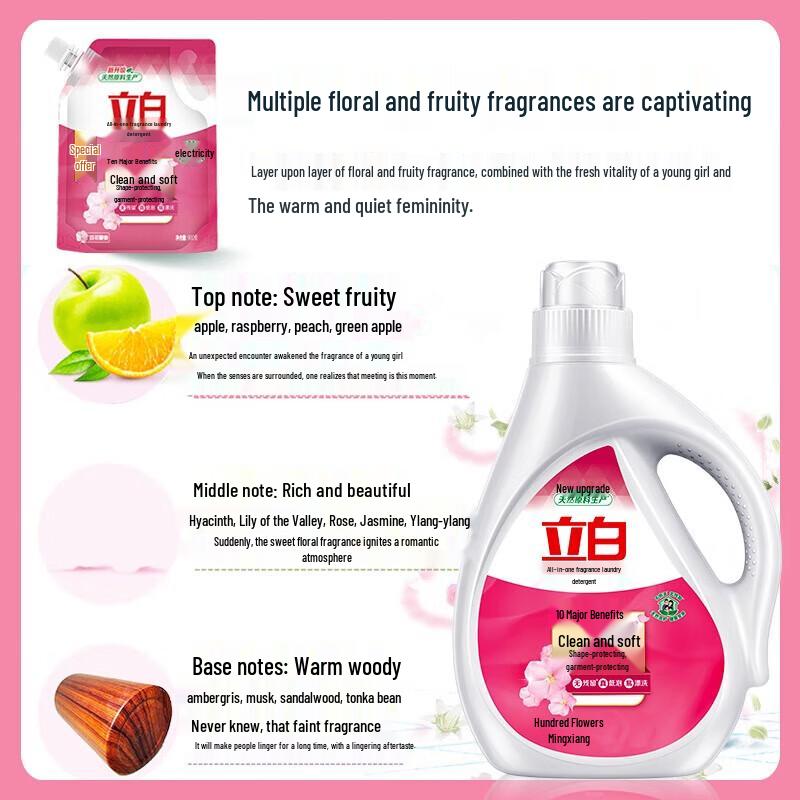 Liby All-Effect Fragrant Laundry Detergent & Air Freshener Bundle