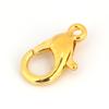 490Pcs/Box Alloy Jewelry Findings Making Earring Necklace Bracelet Kit (Gold)