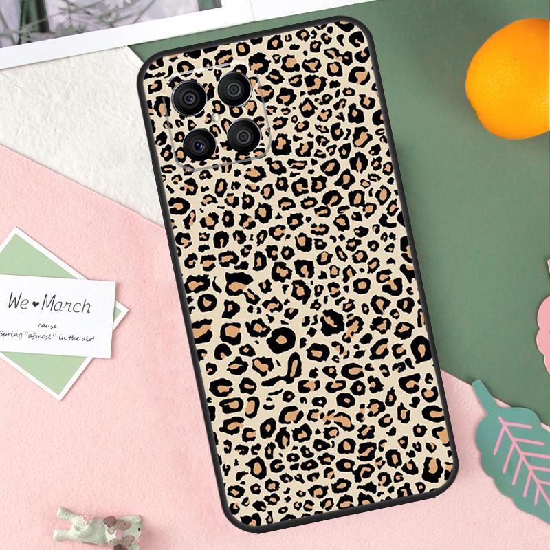 Tiger leopard print panther Case For Honor X8b X9b X9c X9a X8a X8 X9 50 70 90 Lite Honor 200 Lite Magic 7 5 6 Pro Cover