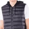 Polo Ralph Lauren Small Pony Logo Embroidered Hooded Knit Color Block Sleeveless Down Vest Men Vest 710760726-002