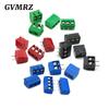 10PCS PCB Terminal Block Connector Pitch 5.0mm KF301 Straight Pin 2P 3P Screw PCB Terminal Blocks Connector Blue Black Green