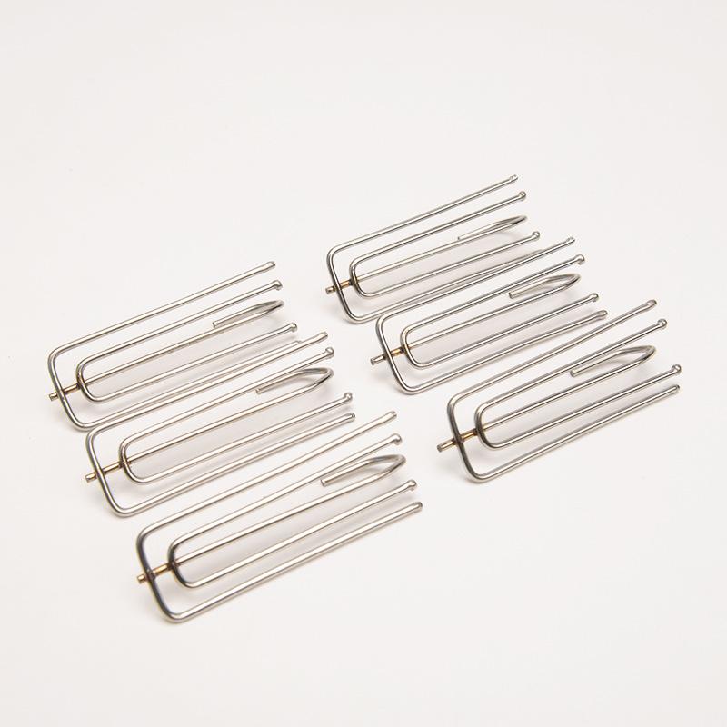 Korean Pleated Curtain S-Shaped Four-Pronged Hooks
