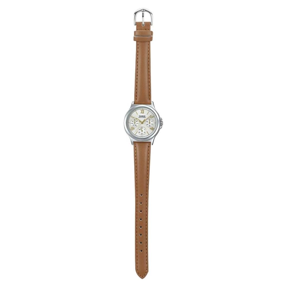 Spring Brown [Casio] Watch. LTP-V300L-7A2UDF (A1703) Japanese Quality