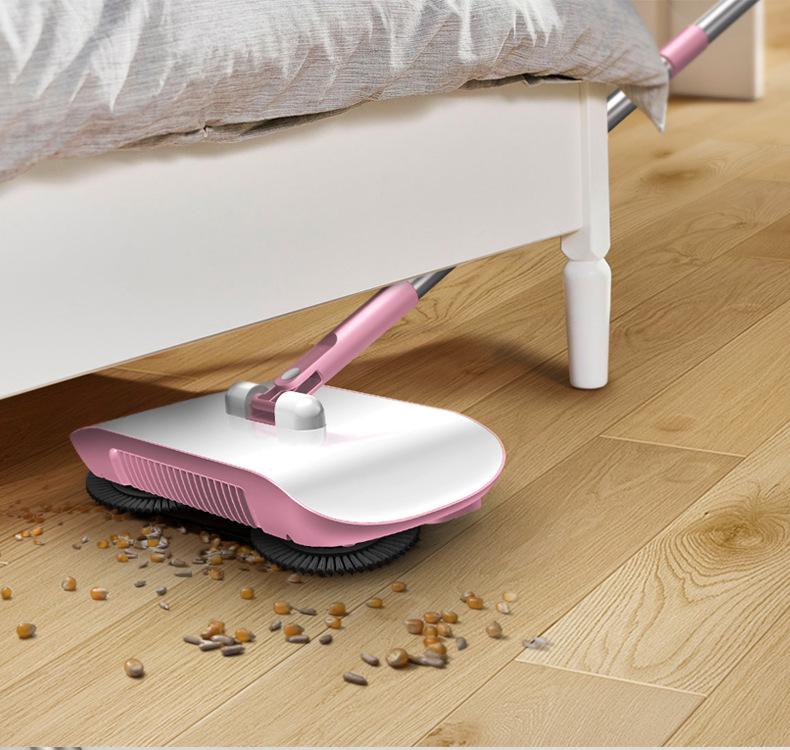 Douyin Viral Push Sweeper: All-in-One Broom & Dustpan Set