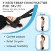 Therapy Neck Strap Neck Fitness Stretcher Strap Decompression Comfortable Handle Cervical Traction Pull Device Health Care Tool