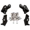 1 Set Car Headlight Repair Kit Bracket Mount Holder Clip For VW Polo 2009-2017 6R0998226 6R0998225 Car Accessories