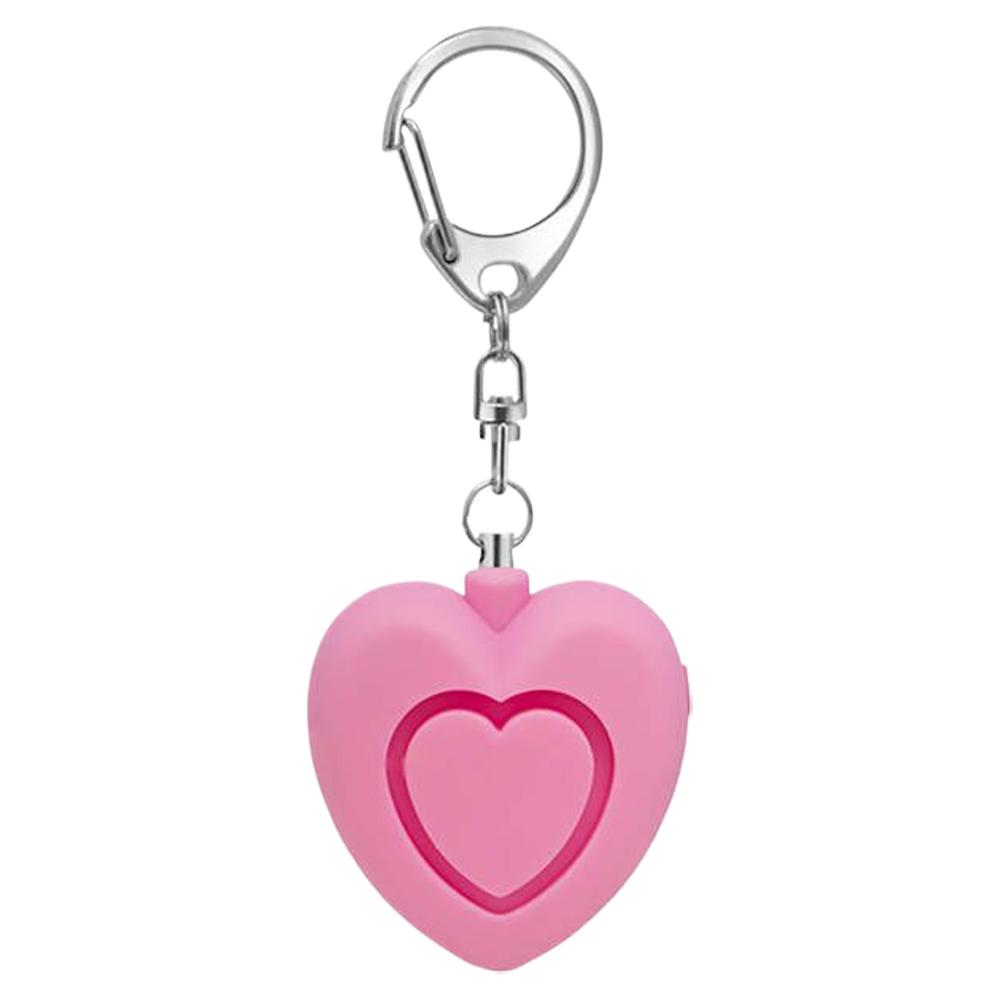 Портативная Аварийная Сигнализация для Девушек и Женщин для Самозащиты 130 ДБ Децибел с LED Подсветкой Брелок-Подвеска Безопасности Защита от Волков