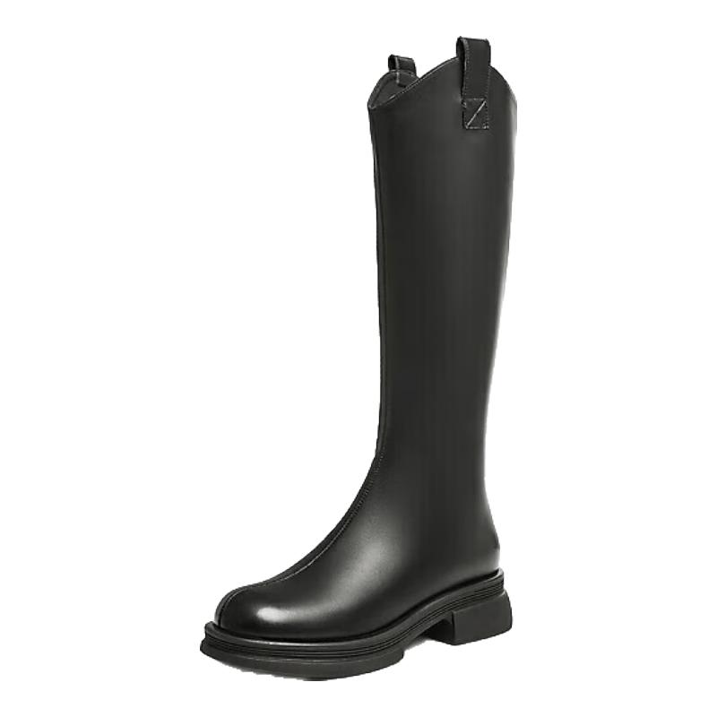 Teenmix Women's Stylish High-Tube Boots