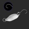 Metal Jig Spoon Lures Trouts Fishing Spoon Lures Sequins Baits Single Hook Hard Metal Baits for Outdoor Fishing