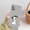 Case For Samsung A15 A13 A35 A55 A51 A71 A41 A31 A21S A05 A17 A23 A25 A33 A53 A73 5G A07 4G Cover Funny Cute Duck Fashion Couple