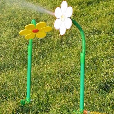 Funny Crazy Spin Sprinkler 720 Rotating Water Spray Toy Garden Decor Dancing Daisy Sprinklers  Farm