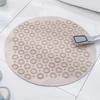 Round Non-Slip Bath Mat with Suction Cups, Shower Massage Foot Mat, Anti-Slip Bathroom Rug