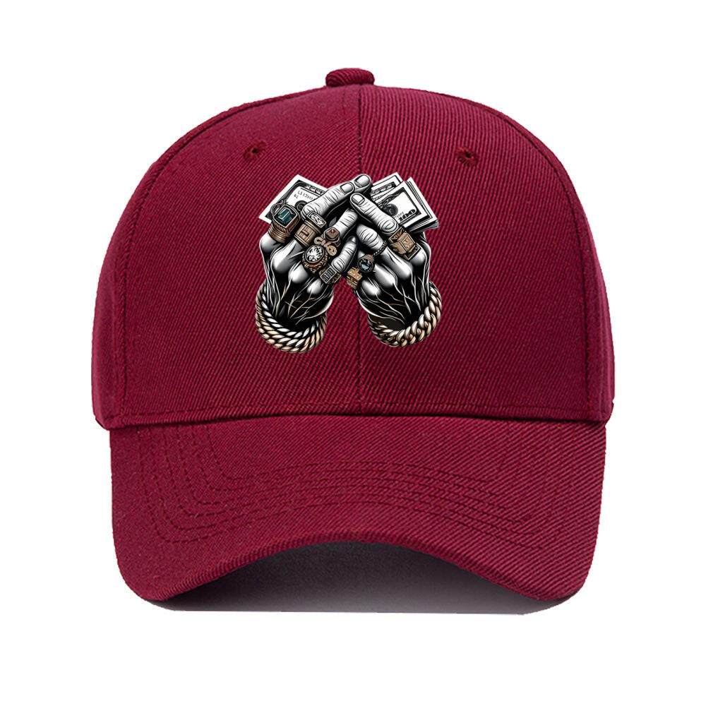 Newly Launched Best- Printed Hat With Soft Top Sunshade. Printed Baseball Cap, Fashionable And Versatile.