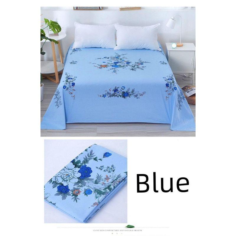 

Multi-Platform Generation Old Shanghai National Old-Fashioned Print Bed Sheets Quilt Cover Four-Piece Set L 90cm x 110cm small Bed Sheets National Blue